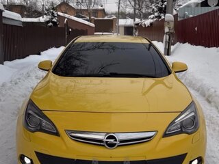 2012 Opel Astra GTC J Рестайлинг, жёлтый, 1050000 рублей, вид 1