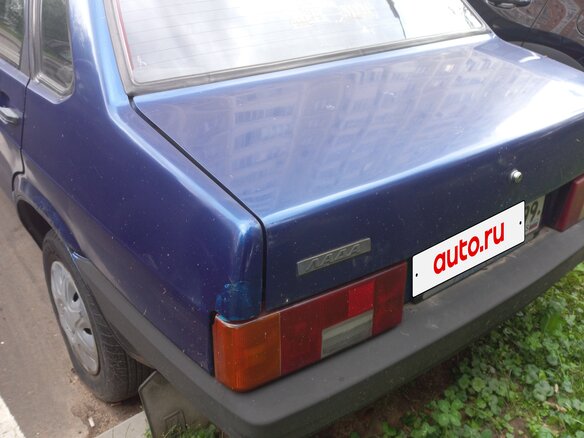 2002 Lada (ВАЗ) 21099, синий - вид 3