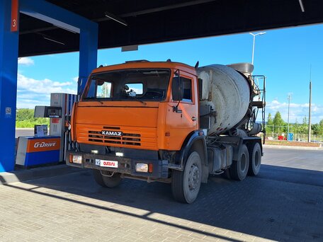 2007 КамАЗ Автобетоносмеситель, оранжевый, 1530000 рублей, вид 3
