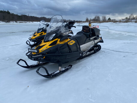 2013 BRP Ski-Doo Tundra 550, жёлтый, 990000 рублей, вид 4