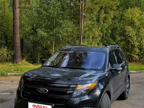 2014 Ford Explorer Sport V, чёрный, 2200000 рублей