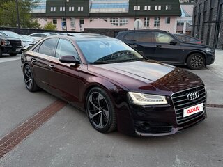 2014 Audi A8 III (D4) Рестайлинг, красный, 3500000 рублей, вид 2
