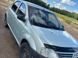 2007 Renault Logan I, серебристый, 190000 рублей, вид 1