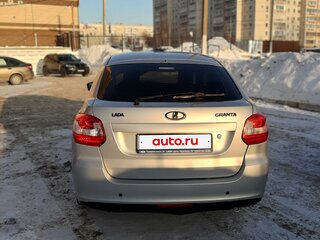 2014 Lada (ВАЗ) Granta I, серебристый, 510000 рублей, вид 3