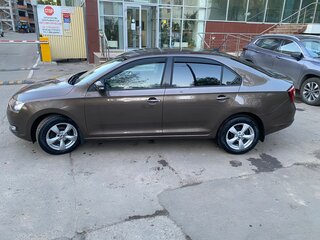 2018 Skoda Rapid I Рестайлинг, коричневый, 1070000 рублей, вид 3