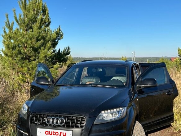 2013 Audi Q7 I (4L) Рестайлинг, чёрный, 2000000 рублей - вид 4