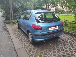 1999 Peugeot 206, голубой, 199999 рублей, вид 3