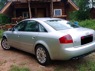 2002 Audi A6 II (C5) Рестайлинг, серый, 950000 рублей, вид 1