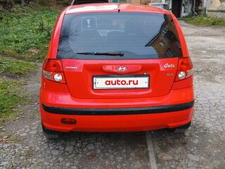 2005 Hyundai Getz I, красный, 370000 рублей, вид 3