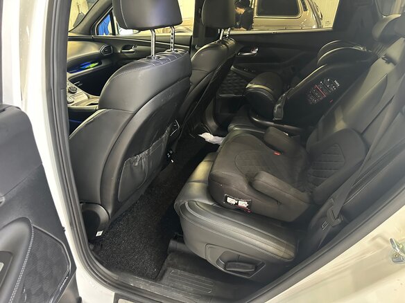 2021 Hyundai Santa Fe IV Рестайлинг, белый - вид 13