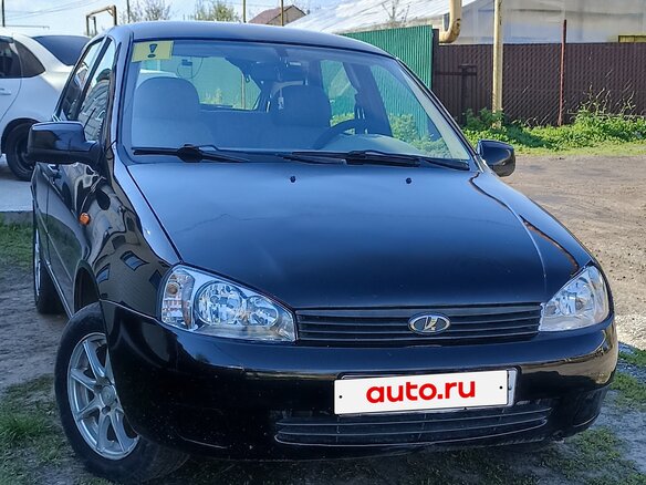 2010 Lada (ВАЗ) Kalina I, чёрный, 280000 рублей