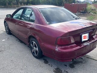 2003 Mitsubishi Galant VIII Рестайлинг, красный, 145000 рублей, вид 4