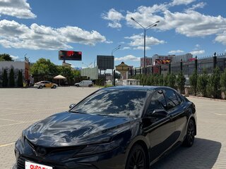 2021 Toyota Camry VIII (XV70) Рестайлинг, чёрный, 3700000 рублей, вид 5
