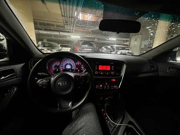 2014 Kia K5 I Рестайлинг, чёрный, 1200000 рублей - вид 9