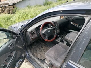 2002 Toyota Avensis I Рестайлинг, синий, 320000 рублей, вид 5