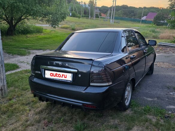 2008 Lada (ВАЗ) Priora I, серый, 415000 рублей - вид 3