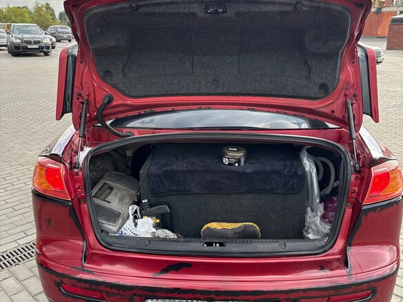 2008 Mitsubishi Lancer X, красный, 880000 рублей - вид 15