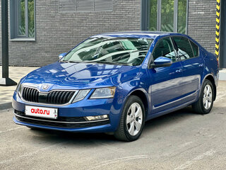 2019 Skoda Octavia III (A7) Рестайлинг, синий, 2020000 рублей, вид 3