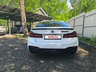 2017 BMW 5 серии 540i xDrive VII (G30/G31/G38), белый, 2850000 рублей, вид 5