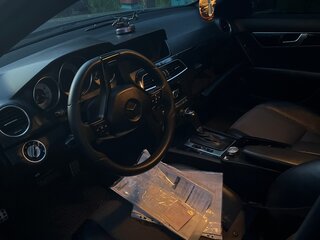 2011 Mercedes-Benz C-Класс 180 BlueEFFICIENCY III (W204) Рестайлинг, серый, 1100000 рублей, вид 2