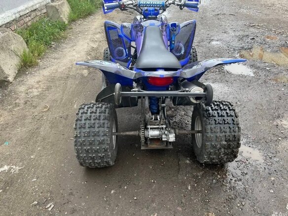 2007 Yamaha Big Bear YFM350, пурпурный, 390000 рублей - вид 1