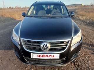 2008 Volkswagen Tiguan I, чёрный, 725000 рублей, вид 3
