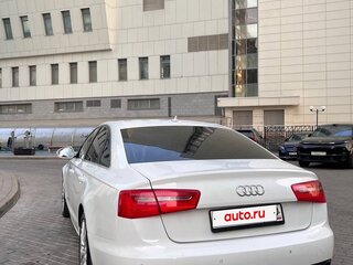 2014 Audi A6 IV (C7), белый, 1600000 рублей, вид 4