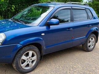 2008 Hyundai Tucson I, синий, 570000 рублей, вид 3