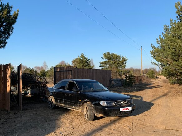 1994 Audi A6 I (C4), чёрный, 475000 рублей - вид 2