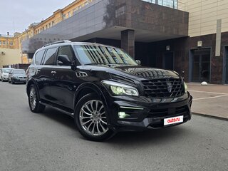 2016 Infiniti QX80 I Рестайлинг, чёрный, 3100000 рублей, вид 3