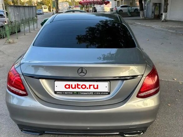 2014 Mercedes-Benz C-Класс 180 IV (W205), серый, 2000000 рублей - вид 4
