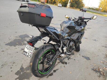 2017 Kawasaki Ninja 650, чёрный, 598000 рублей, вид 4
