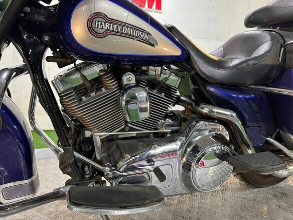 2007 Harley-Davidson Electra Glide, синий, 790000 рублей - вид 12