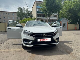 2023 Lada (ВАЗ) Vesta I Рестайлинг (NG), белый, 1250000 рублей, вид 4