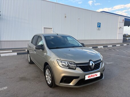 2018 Renault Logan II Рестайлинг, бежевый, 580000 рублей, вид 3