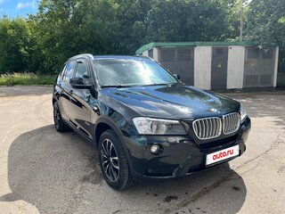 2013 BMW X3 28i xDrive II (F25), чёрный, 2100000 рублей, вид 3
