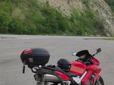 2002 Honda VFR 800, красный, 505000 рублей, вид 2