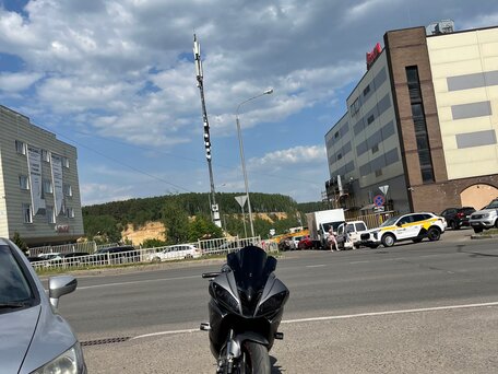 2012 Yamaha YZF-R6, серый, 955000 рублей, вид 5