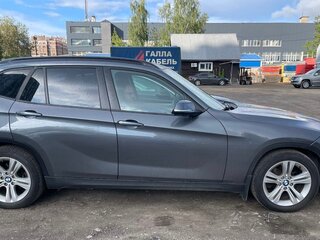 2013 BMW X1 18i I (E84) Рестайлинг, серый, 1060000 рублей, вид 4