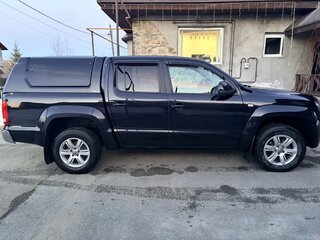 2011 Volkswagen Amarok I, чёрный, 1500000 рублей, вид 2