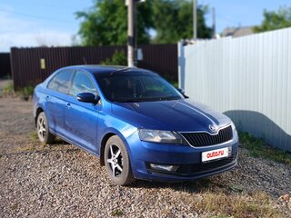 2018 Skoda Rapid I Рестайлинг, синий, 1100000 рублей, вид 2