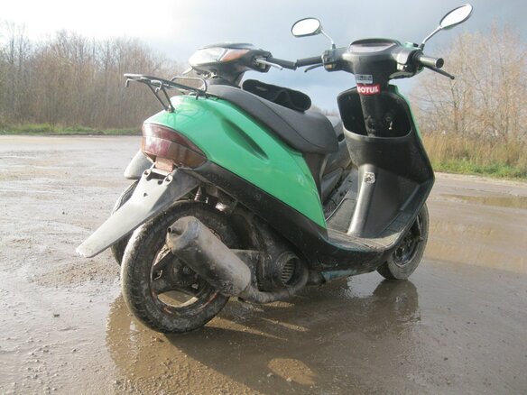 1998 Honda Dio, зелёный, 5000 рублей