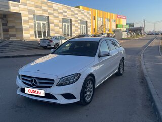 2021 Mercedes-Benz C-Класс 180 d IV (W205) Рестайлинг, белый, 2650000 рублей, вид 2
