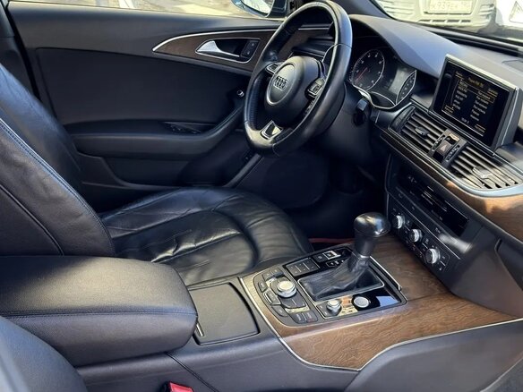 2014 Audi A6 IV (C7), синий, 2300000 рублей - вид 19