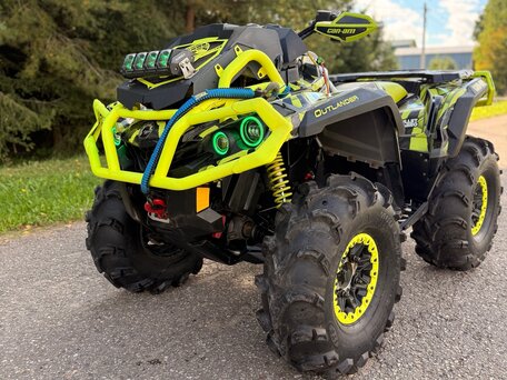 2020 BRP Can-Am Outlander X MR 850, жёлтый, 1200000 рублей, вид 4