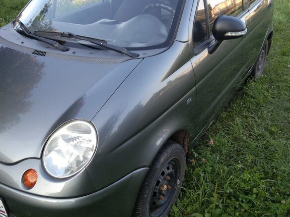 2012 Daewoo Matiz I Рестайлинг, серый, 250000 рублей