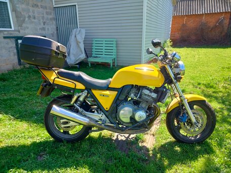 1993 Honda CB 400 Super Four, жёлтый, 260000 рублей, вид 1