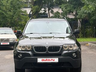 2007 BMW X3 25i I (E83) Рестайлинг, чёрный, 1100000 рублей, вид 2