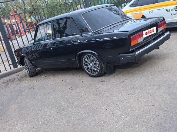 2010 Lada (ВАЗ) 2107, чёрный, 370000 рублей - вид 2