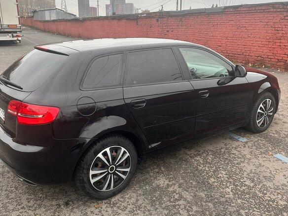 2009 Audi A3 II (8P) Рестайлинг 2, чёрный, 800000 рублей - вид 7